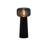 Mantra Iluminación. Modello FARO Lampada da tavolo realizzata in vetro con finitura di colore nero