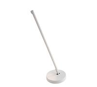 Mantra Iluminación. Modello TORCH Lampada da tavolo realizzata in acrilico con finitura in colore bianco sabbia