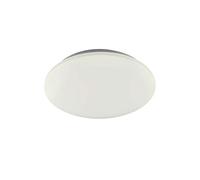 Mantra Iluminación. Modello ZERO II. Plafoniera da soffitto a forma circolare di 38 cm di diametro in colore bianco. Sorgente luminosa a LED da 36 W, 3000 K, 2350 lm
