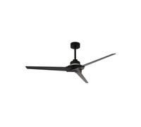 Mantra Iluminación Ventilatore da soffitto LED Brisa Mini nero/legno, silenzioso, 150 cm, CCT Mantra Iluminación