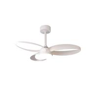 Mantra Iluminación Ventilatore da soffitto LED Infinity, bianco, DC silenzioso, Ø 93 cm, CCT Mantra Iluminación
