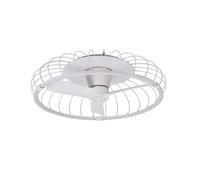 Mantra Iluminación Ventilatore da soffitto LED Nature, app CCT, bianco Mantra Iluminación