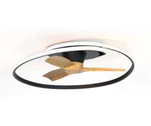 Mantra Ocean lampada da soffitto 1x60 W nero-legno 8236