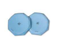 Mantra Yoga Ginocchiere (set da 2) - Extra spessi e antiscivolo per yoga, pilates e fitness - Design ergonomico per la protezione delle articolazioni - schiuma leggera, portatile e resistente