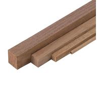 Mantua Model Art. 80020 - Listelli di Noce sezione Quadrangolare - 8 x 8 x 1000 mm - 5 pcs