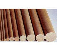 Mantua Model Art. 89106 - Tondini di Noce - 8 mm - Lunghezza 1 m - 4 pcs