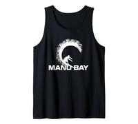 Manu Bay Nuova Zelanda Costa Raglan Canotta