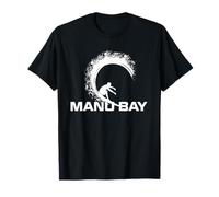 Manu Bay Nuova Zelanda Costa Raglan Maglietta