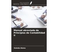 Manual abreviado de Principios de Contabilidad II