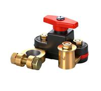 Manual Battery Disconnect Control - Heavy Duty Copper Material, 6,5 X 6 X 4,8 Cm 12-24 V Rotary Switch, Quick Disconnect Device, Auto Parts With Reliable Performance | For Vehicles Marine Generator RV