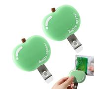 Manual Beer Opener - Magnetic Non Slip Tool, Bottle Opener with Easy Grip, Drinks Accessory, Kitchen Gadget, Bar Tool for Opening Bottles Safely and Conveniently on Yacht Restaurant Camping Travel