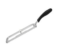 Manual Bread Slicer - 43.8x9.4cm/17.24x3.7 Inches Serrated Adjustable Cutter For Bread - Serrated Bagel Slicer | For Dough Cake Loaf Toast Sandwich Bagel Home Apartment Kitchen Baking Restaurant