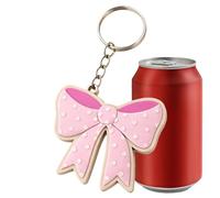 Manual Can Opener, Easy Ring Pull, Lid Remover Tool Ergonomic Grip Design, Portatile Kitchen Gadget for Bar Picnic Beach Restaurant Soda Beer Pet Food Elderly Adults Outdoor Travel Use 1.77x2.4 Inches