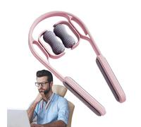 Manual Cervical Massager, Ergonomic Neck Roller, 15.67x9.06x1.77 inches Pressure Point Massage Tool, Trigger Point, Shoulder Relaxer, for Work, Office's and Travel