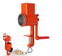 Manual Cheese Grater - Hand Crank Aluminum Alloy Shredder | Adjustable Desktop Stable Grinding Tool | Multipurpose Nut Oats Spices Pepper Grain Mill For Home Kitchen Cheese Parmesan Vegetable