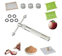 Manual Clay Extruder & Incense Stick Maker Tool Kit with Multiple Nozzles for DIY Crafts, Polymer Clay, Coils, and Home Decoration Projects (1 Set)