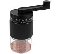 Manual Coffee Grinder Portable Hand Crank Coffee Bean Mill with 35 Adjustable Settings 30g Capacity for Home Office Camping