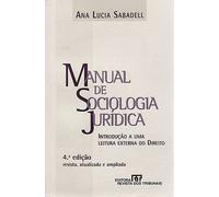 manual de sociologia juridica de ana lucia sabadell pela