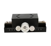 Manual Dovetail Slide Stage | SPXDTLS80 X Axes Fine - Tuning Platform Replacement for Misumi XDTLS80 | High Exactness for Microscopes/Optical Instruments