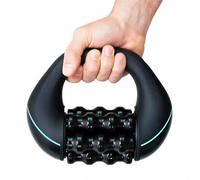 Manual Electric Roller Massager -Electric Massage Roller with Handle, 3 Intensity Levels, Reduces Muscle Tension, Deep Massage Legs and Body