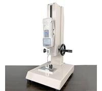 Manual Force Gauge Stand - Digital Push Pull Test Stand with Hand Wheel, 300mm Stroke, USB Data Output, Ideal for Tension and Compression Testing(200N)