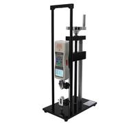 Manual Force Test Stand with Digital Push Pull Gauge - 150mm Stroke, Hand Wheel Operated for Compression and Tension Testing(500N)