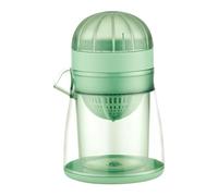 Manual Fruit Juicer - 400 ml Portable Squeezer Cup for Citrus | ABS Material Kitchen Food Prep Tool, limone arancione Tangerine Pear Juicing Accessory, Home Camping Office