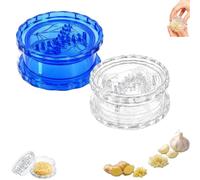 Manual Garlic Twister & Ginger Mincer Tool,Multi-Functional Crusher，Mix：2