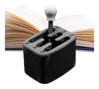 Manual Gear Fidget - 3D Printed Shift Toy, 1.65in Mechanical Stress Reliever, Detailed Printed Build with Click Feedback, Creative Desk Ornament Fun Design, Tactile Focus Toy for Home Office Study Use