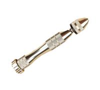 Manual Hand Drill Tool for Wood Bone Polystyrene Slight Turn Drill Set with Aluminum Alloy Multiple Substance Hand