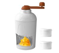 Manual Ice Machine, Hand-Shaved Ice Maker, Portable Smoothie & Hail Breaker, Crushed Maker with Tray, Perfect for Kitchen, Picnic, Outdoor Adventures