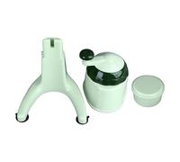 Manual Ice Shaver Machine | Hand Crank Snow Cone Maker for Home Kitchen/Camping/Parties | Stainless Steel Blades, ABS Body, Easy Maintenance
