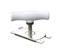 Manual Jar Opener - Heavy Duty Stainless Grip Specifications, Twist Off Lid Loosening Core Function, Kitchen Countertop Helper Long Tail Keyword | Easy Open Bottles Jars Cans for Seniors arthrites Use