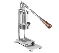 Manual Lever Espresso Maker - 304 Stainless Steel Hand-Pressed Coffee Machine for 58mm Portafilter, Non-Electric, 1-16 BAR Pressure for Cappuccino and Latte