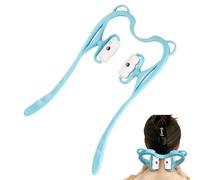 Manual Neck Massager, Adjustable Roller Tool, Handheld Relaxation Accessory with Easy Grip, Lightweight Build Flexible Design, Modern Massager for Shoulder Back Elbow Legs Muscle