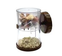 Manual Nut Chopper - 7.5x9.5x10cm Hand-Powered Food Chopper | Nut Slicer For Almonds | Kitchen & Dining | Pecan Chopper, Convenient To Carry Food Chopper For peenut, Spices, Nut, Ginger