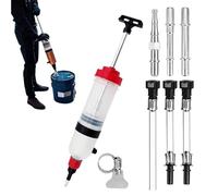 Manual Oil Extractor Pump - PP 200ml 500ml 1500ml | Engine Oil Transfer Pump, Automotive Fluid Extractor, Motorcycle Oils Change Tool, Brake Fluid Pumps Kit | Workshop Use