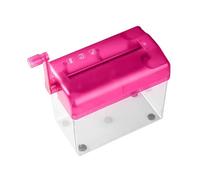 Manual Paper Shredder, Document Cutter for Office Desk, Personal Desktop Tool with Safety Edge, for Notes Receipts Bills Credit Card Handling Students Teachers Adults 6.69x3.74x5.91 Inches