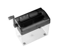 Manual Paper Shredder, Document Cutter for Office Desk, Personal Desktop Tool with Safety Edge, for Notes Receipts Bills Credit Card Handling Students Teachers Adults 6.69x3.74x5.91 Inches