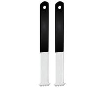 Manual Paver Extractor, Brick Removal Set, Double Joint Scraper, Sturdy Steel Construction, Ergonomic Handle Design, Great for Garden Lawn Patio Brick Replacement Tasks, 2 Pieces