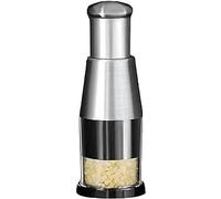 Manual Pressed Chopper,Food Chopper, Pressed Garlic Chopper Stainless Steel Hand Food Chopper for Garlic,Nuts,Manual Press Chopper