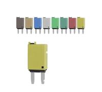 Manual Reset Mini ATM Circuit Breaker Blade Fuse 5A 6A 7.5A 10A 15A 20A 25A 30A Car Motorcycles Truck RV Yacht Ship Fuse-Link(10A)