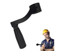 Manual Revolving Crank Knob - Circular Bore Mount Handle, Secure Bolt Tightening Lever, Industrial Machinery Replacement Part, Ergonomic Rotary Control Grip | Lathe Milling Equipment Upgrade For 12mm