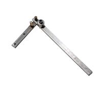 Manual Rod Bender - Adjustable Tube Benders, Hand Fixture Pipe Bender Tool | Alloy Foldable High Strength Multipurpose Bending Set For Small Projects DIY Crafts Garage Tubing Repair Work