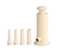 Manual Sausage Stuffer - Meat Filler Stuffer with 4 Filling Tube Connectors | Sausage Making Tool for Meat and Vegetable | Sausages Stuffing Machine | Press Machine Sausages