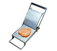 Manual Schnitzel Press - Stainless Steel Meat Flattener, Cutlet Tenderizer