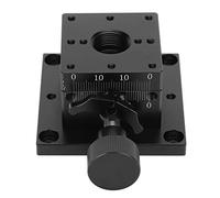 Manual Sliding Stage HF - A40 | X - Axis Dovetail Table 40x40mm | High - Accuracy Linear Rail for Optical Instruments/Microscopes/Testing Machines