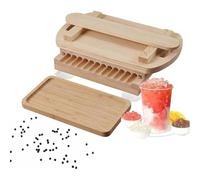 Manual Tapioca Pearl Maker Machine,Pearl Ball Making Machine,3-Size Adjustable Mold(15mm/19mm/22mm),for Bubble Tea Milk Tea Shop, Home Kitchen & Dessert Stores(19mm)