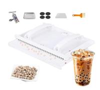 Manual Tapioca Pearls Maker - DIY Tapioca Pearl Forming Machine for Bubble Tea & Desserts, 3-12mm Sizes(3mm)