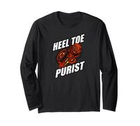 Manual Transmission Heel Toe Purist Three Pedals Gearbox Maglia a Manica